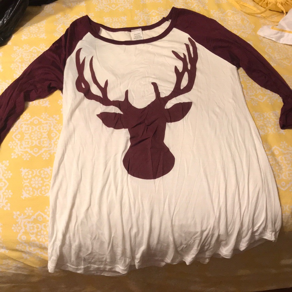 Quarter length deer top